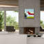  «Scarlet toit» par Carol Young, art mural sur toile, 26 po x 26 po