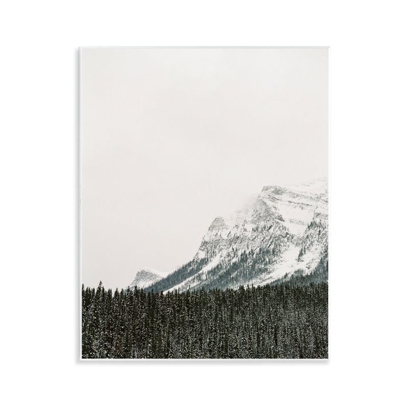 "Distant Snowy Peaks", art mural par Justine Milton