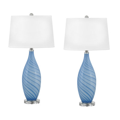 Scilla 30" Glass Table Lamp