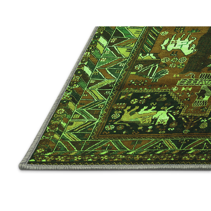 Performance Toile Indoor Rug, Rectangle 3' x 5'