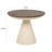 Cream Mango Wood & Iron Accent Table-129992503-129992505
