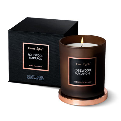 Rosewood Macaron Candle