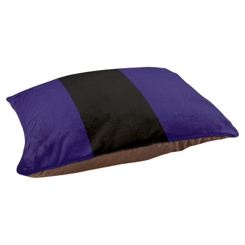 Coussin Atlanta, Grand (l 40 po x P 30 po x H 14 po), Purple/Black/Purple
