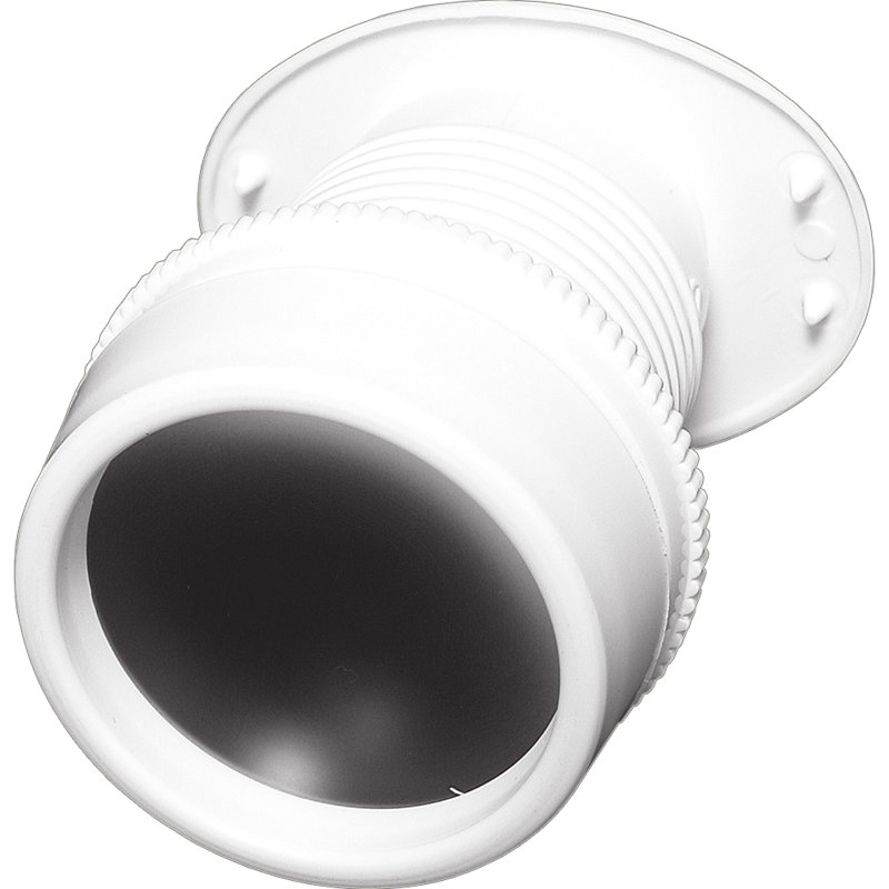 Blanc, plastique à fort impact, viseur de porte géant (paquet simple), Blanc, H 3,15 po x l 2,5 po x P 3,25 po