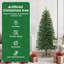 Artificial Christmas Tree Green PVC, PE and steel-1884461812-2132157814