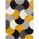 Good Vibes Christifer Geometric Gold/Gray/Black Area Rug