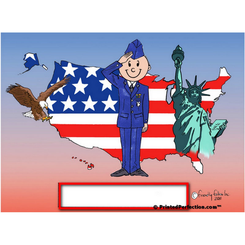 US Air Force personnalisé - aimant en acrylique pour homme - excellent cadeau!, Oui