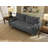 Ranallo 70" Velvet Round Arm Sofa-1923359513