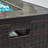 Outdoor Fire Table  Propane  Fire Pit Rattan Gas Fire Table, Gas Fire Table With Tile Tabletop