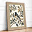 Bird Among Branches Botanical - Framed Print-71035953-71035956