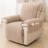 Luxury Sherpa Plush T-Cushion Recliner Slipcover Thick Soft Non Slip Sofa Protector-598841583
