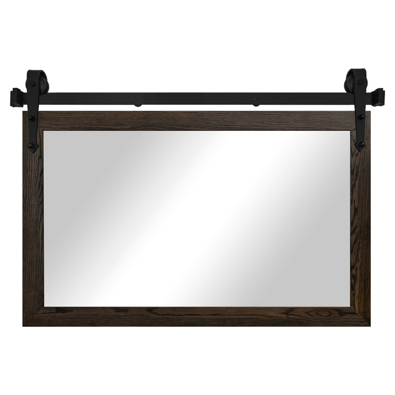 Miroir Manoil, Ébène, 33 po x 46 po