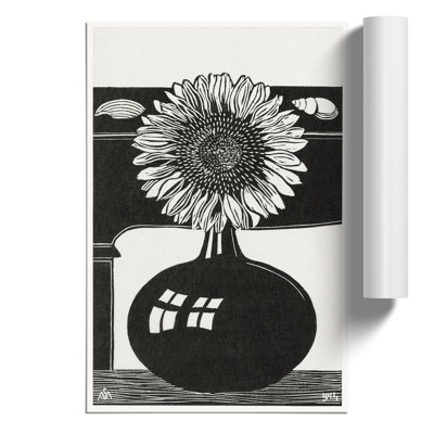 Sunflower by Samuel de Mesquita - Frameless Print