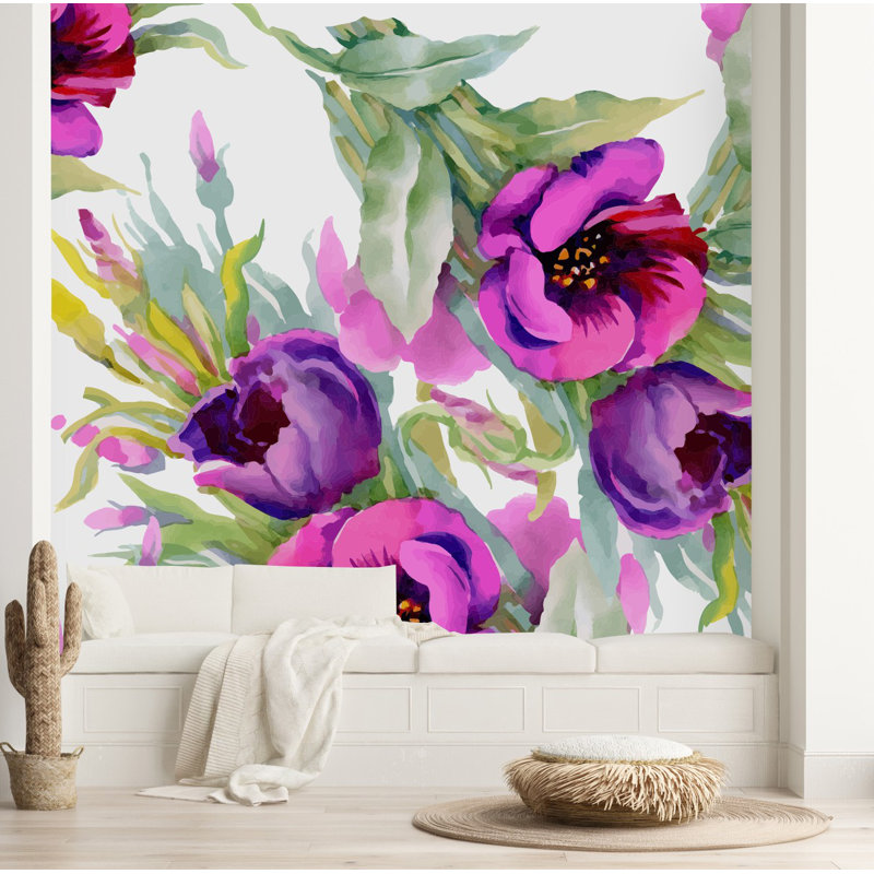 Peel & Stick Wall Mural, 8.33' W x 8.33' L