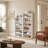 Rectangular Freestanding Adjustable and Anti-tip 6-Tier Bookcase-74708109-89479158
