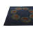 Rectangle Pineland Navy Blue Rug