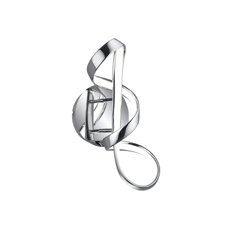 Akino 1 - Light LED Dimmable Armed Sconce, Chrome