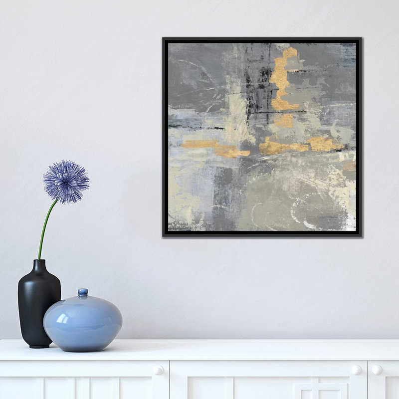 « missing you crop », impression sur toile, H 18 po x l 18 po x P 1,5 po, Toile avec cadre noir, Pas de tapis