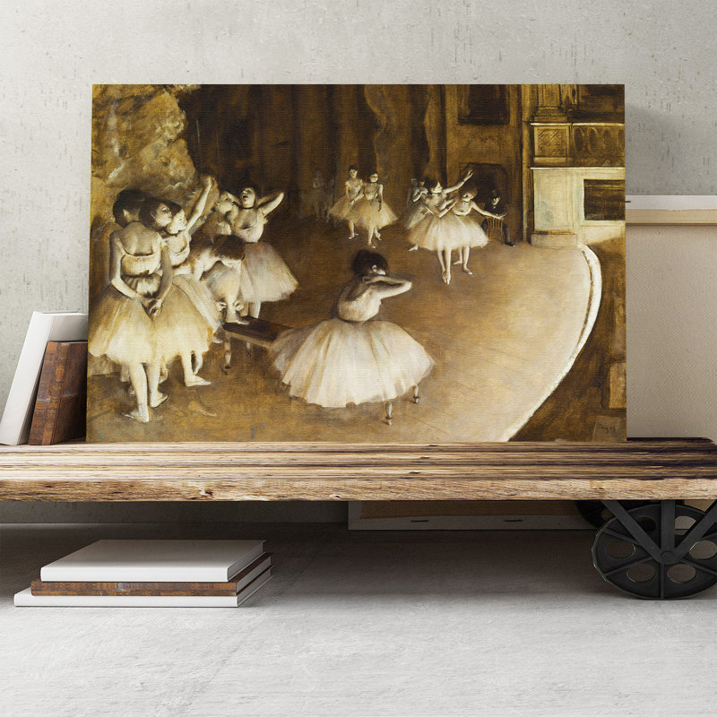 Edgar Degas - Wrapped Canvas Painting, 35cm H x 50cm W
