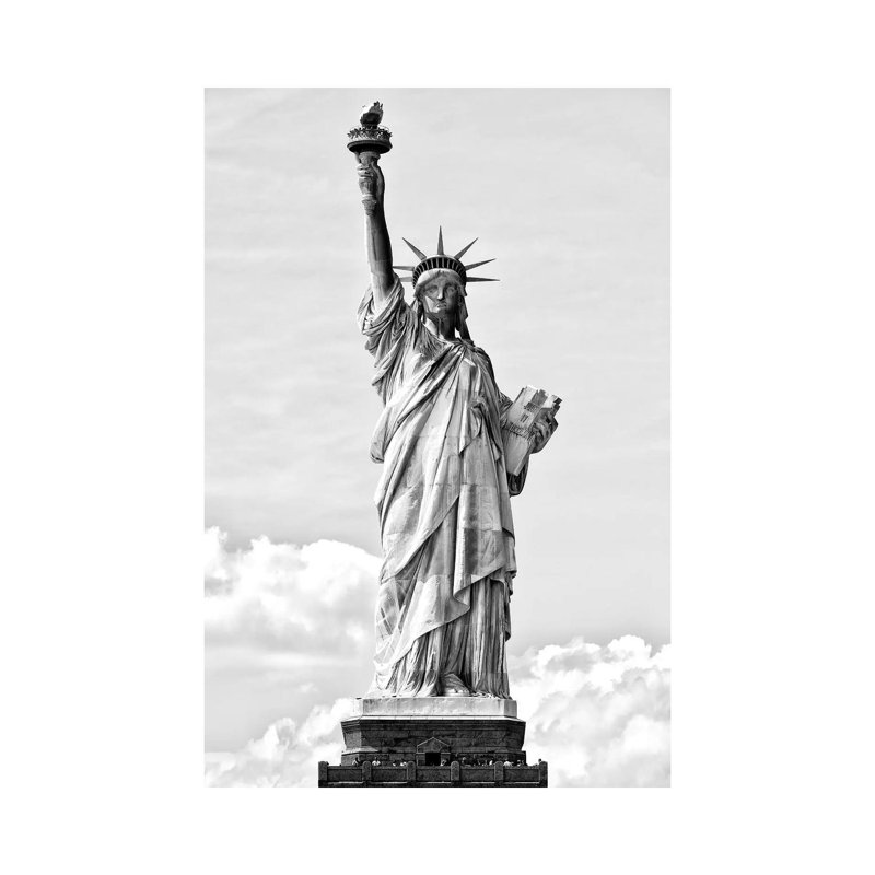 Statue Of Liberty I by Philippe Hugonnard - Wrapped Canvas Print, 30.48cm H x 20.32cm W x 1.91cm D