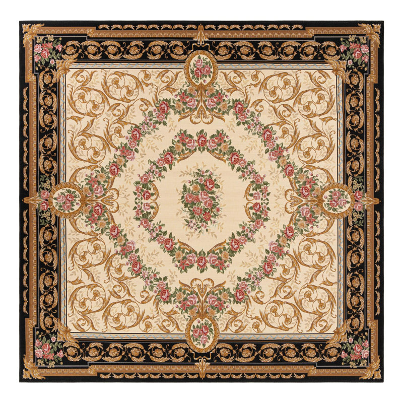Tapis d'extérieur traditionnel, Carré 10 pi