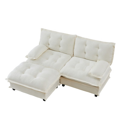Living Room Set, L Shape Sofa, Chenille Sofa, For Living Room