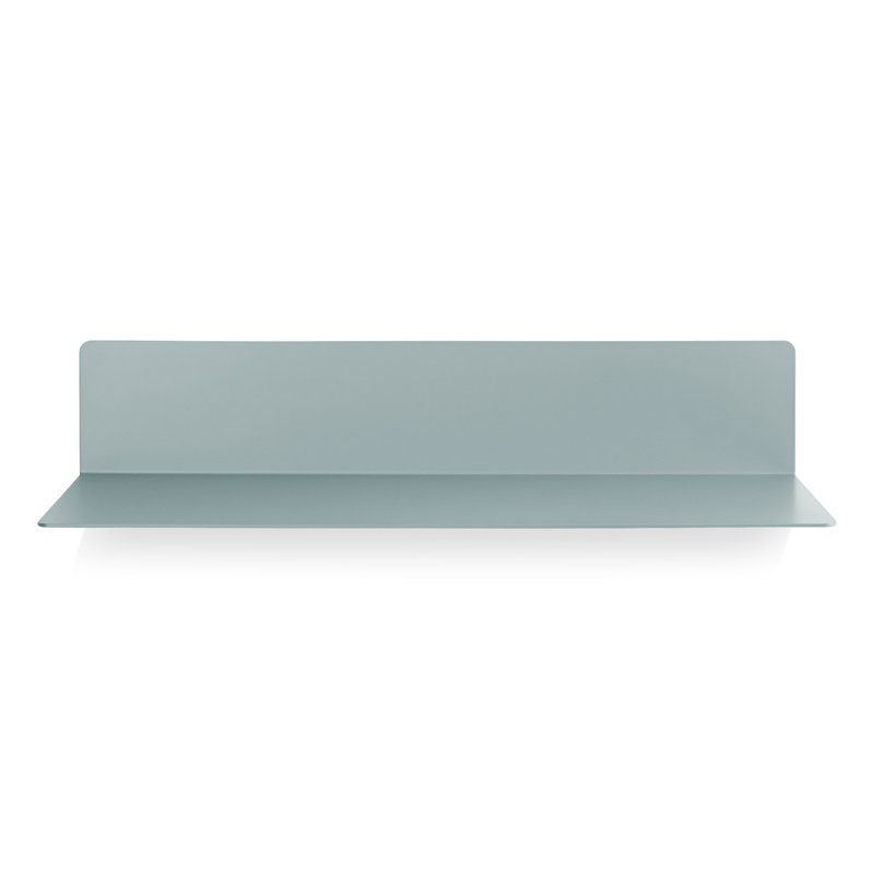 Tablette murale Welf, Bleu aéré, H 5 po x l 24 po x P 8 po