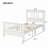 Wood Platform Bed With Headboard And Footboard-423971628