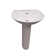 Barclay Reserva 550 19.88'' White Vitreous China U-Shaped Bathroom Sink with Overflow