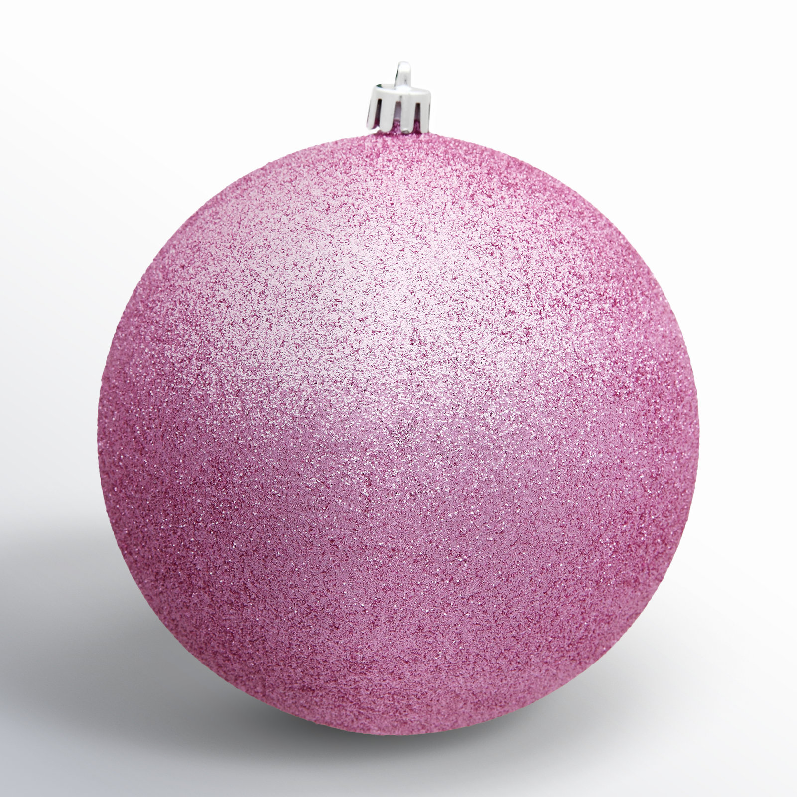 Shatterproof Bauble, 3" H x 3" W x 3" D, Pink