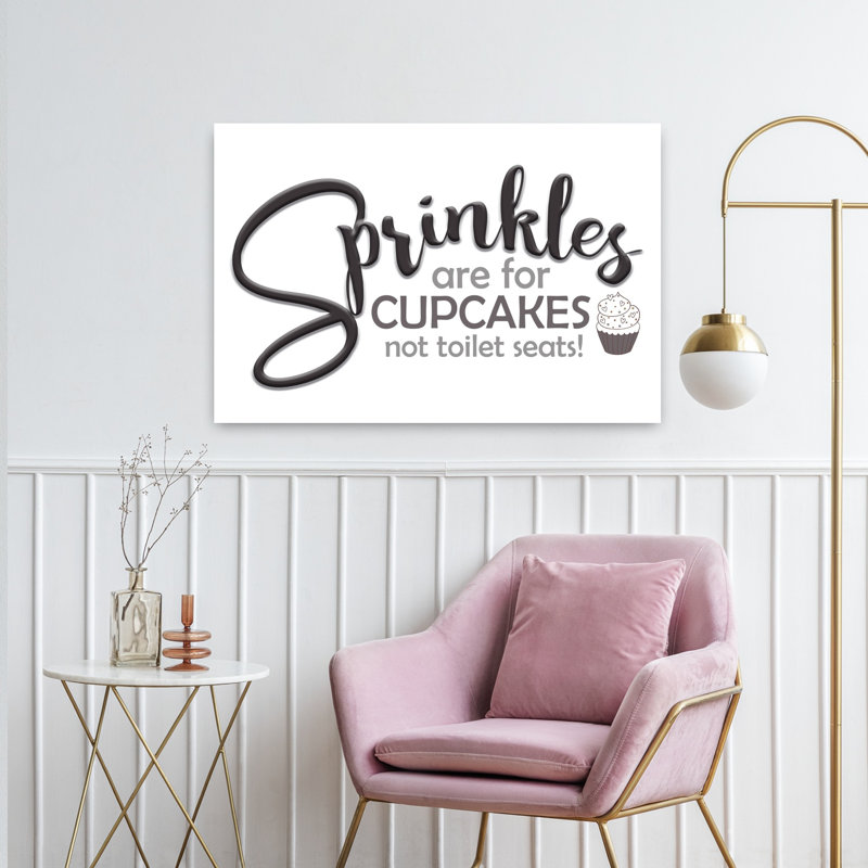 Sprinkles, art abstrait ludique moderne, H 24 po x l 36 po