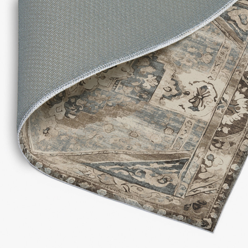 Vintage Elegance Indoor And Outdoor Area Rug, Rectangle 3' x 5'