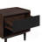 Duane 20" Fluted Nightstand in Black (1-Drawer)-1320407694