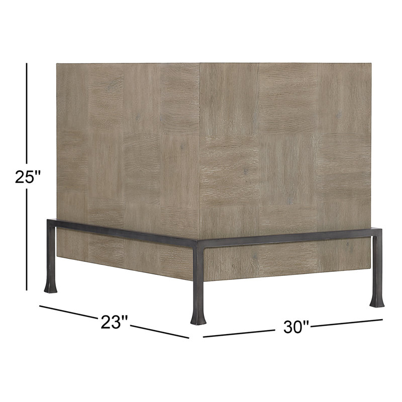 Fairgrove Solid Wood End Table