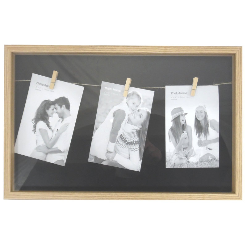 Alezae Beige Wood Picture Frame