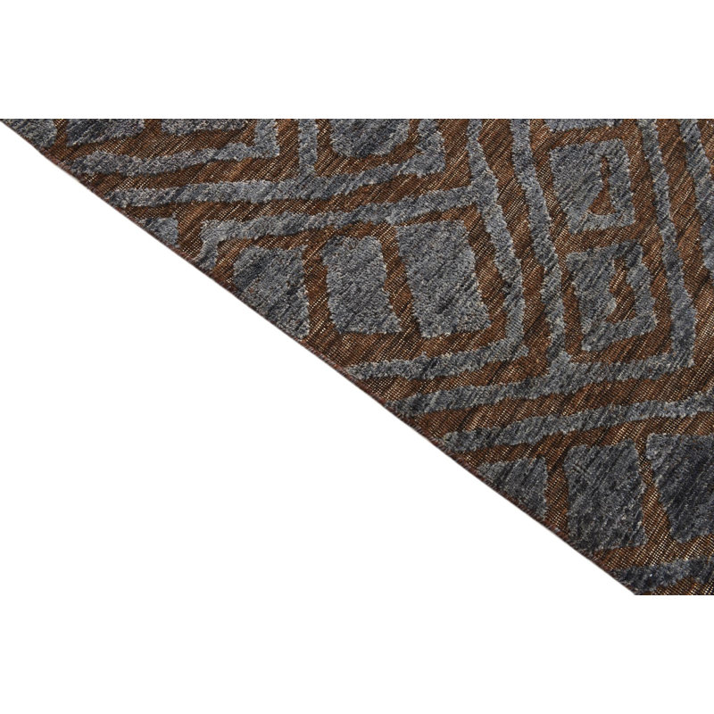 Tapis brun gris 8 x 12