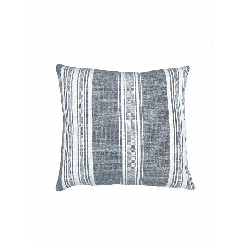 Oreiller, Blanc / Gris, Rembourrage écologique, 20 po x 20 po