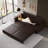 3-in-1 Convertible Sofa Bed with Nailhead Trim and Rolled Arms-806966490