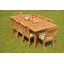 Arbor Outdoor 7 - Piece Teak Dining Set-207753148