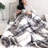 Plain Weave / Muslin Throw Blanket-1400465184