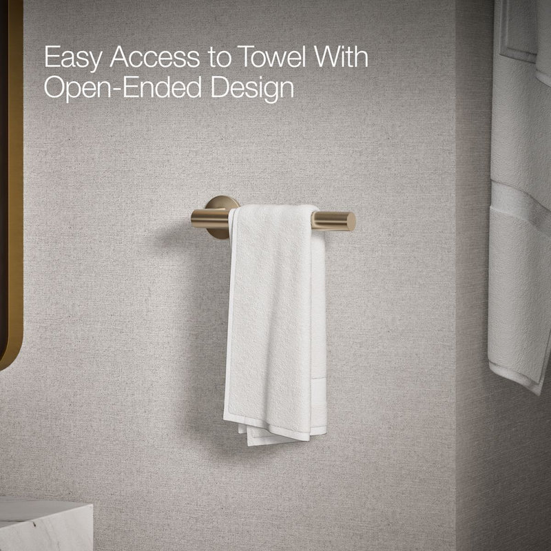 Components™ Towel Arm, Vibrant Brushed Bronze