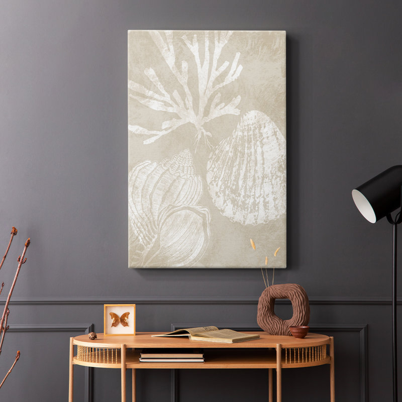 Neutre corail I - galerie Cavas enveloppé, H 27 po x l 18 po