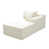 Tissu blanc sélectionné