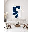 «Blue Current II» par John Beard - reproduction d'art sur toile-1051064210-958040723