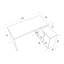 Lovato L-Shaped Computer Desk