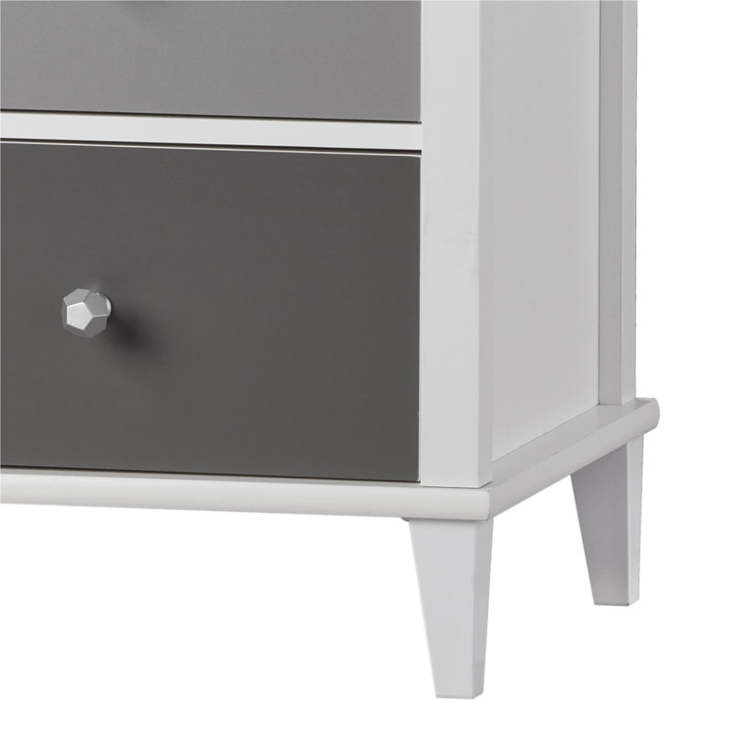 Bureau d'écriture Monarch Hill Poppy Kids, Blanc / Gris
