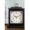 Roman Numeral Wood Mechanical Tabletop Clock in
