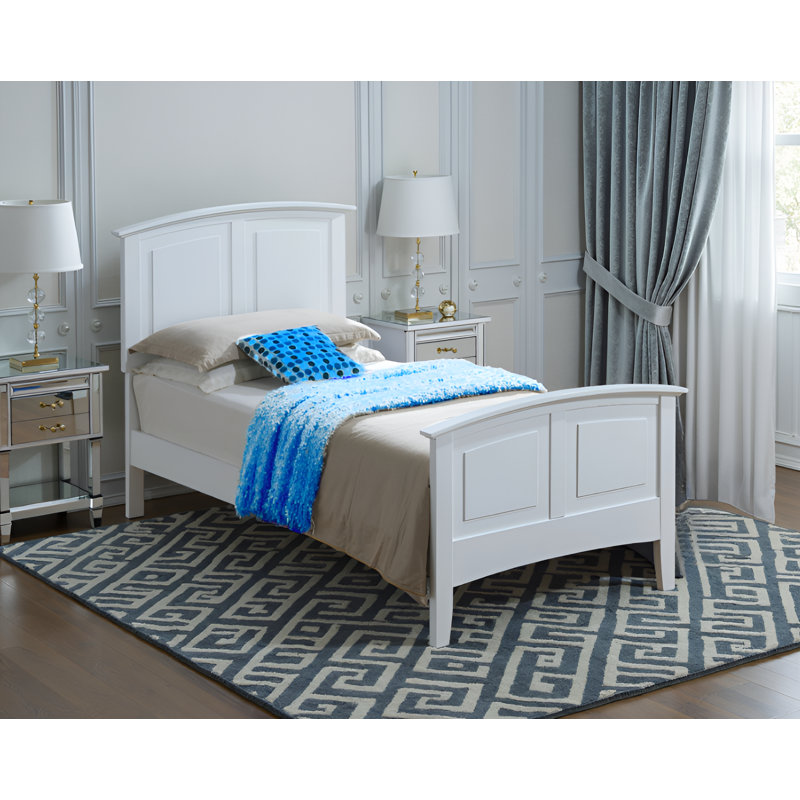 Lit simple blanc Halden, Lit simple, Blanc
