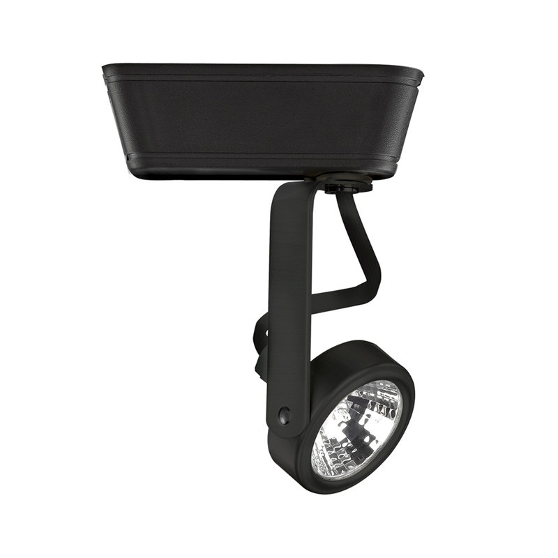 Gimbal Track Head, Juno Series, 50W MR16 Halogen Bulb, Black