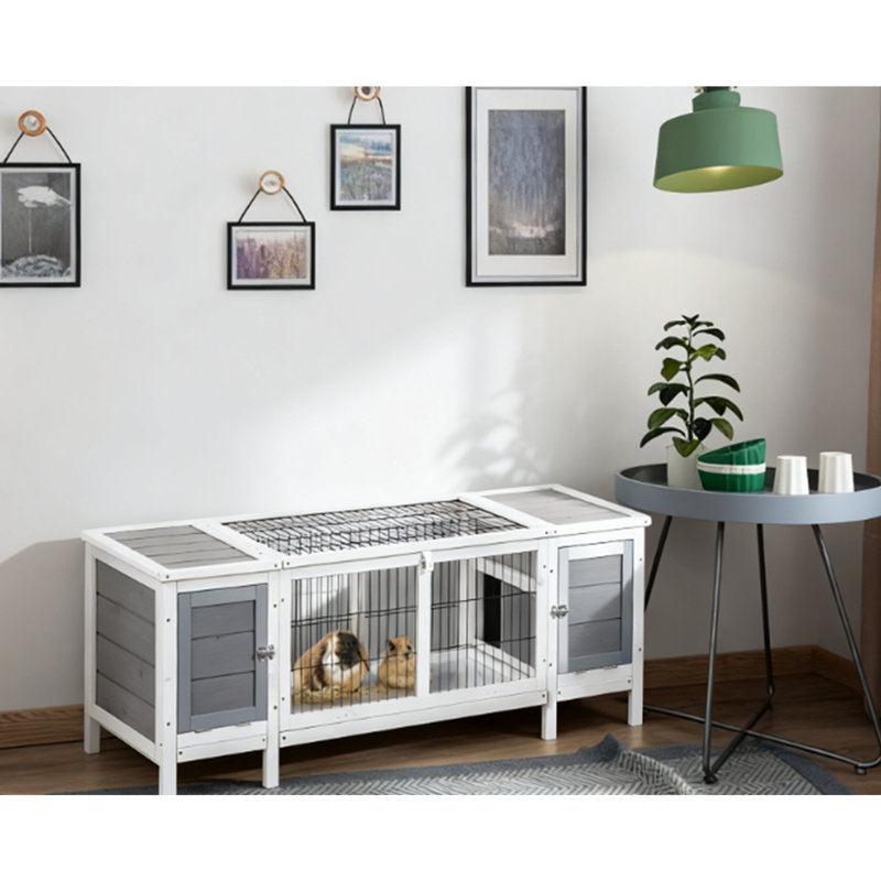 Maison pour animaux avec plateau coulissant